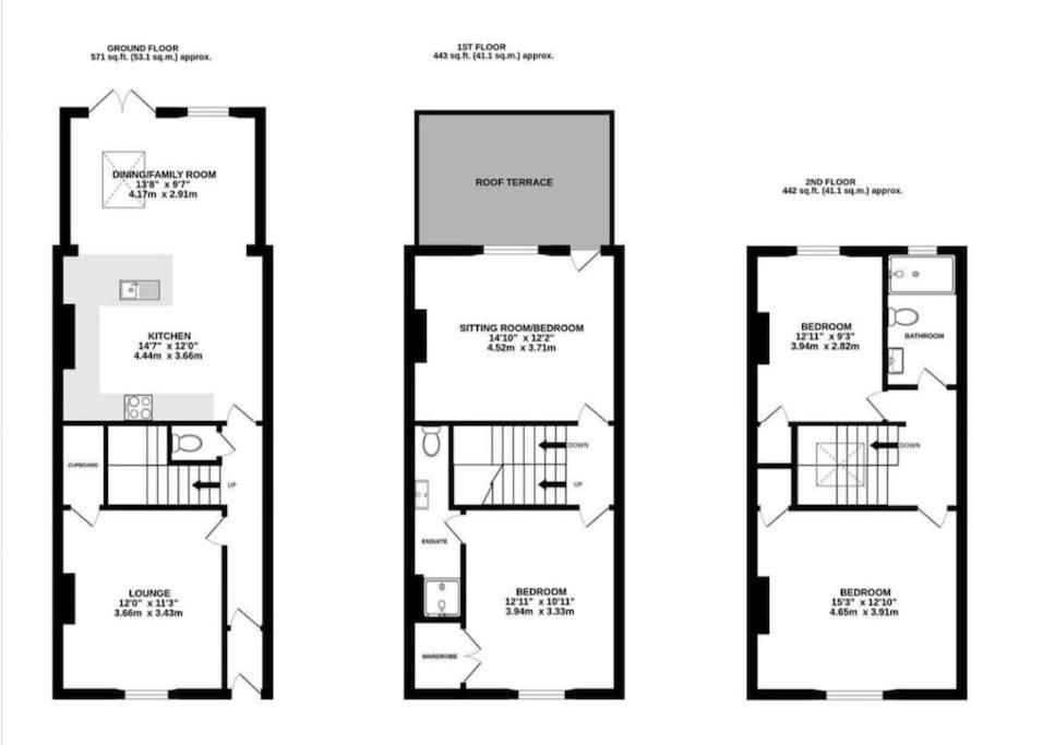 Three Storey Clifton Town House Bristol Esterno foto